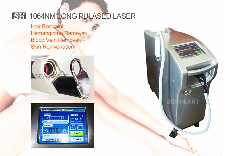 1064nm Long Pulsed ND YAG Laser for Hair Removal