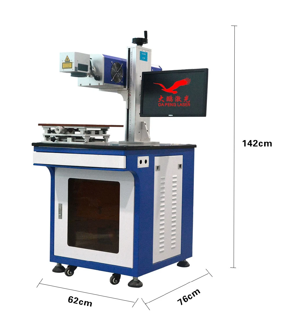 Fiber/CO2/UV/Green Laser Marking Machine Metal/Nonmetal/PP/PVC/PPR/PE