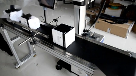 Flying Barcode Printing Machine Fiber Laser Marking Machine